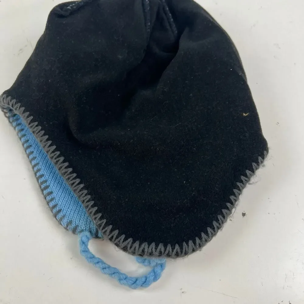 UNC North‎ Carolina Tarheels Winter Aviator Style Hat Cap Blue  Pom OS - Picture 9 of 16